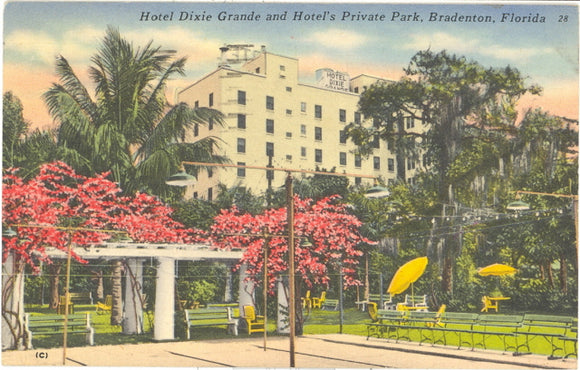 Dixie Grande Hotel and Hotel's Private Park, Bradenton, FL - Carey's Emporium