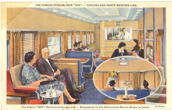The Famous Streamliner 400, Chicago and North Western Line - Carey's Emporium