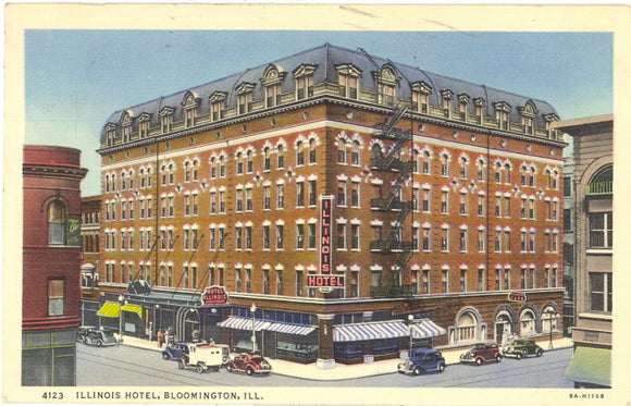 Illinois Hotel, Bloomington, IL - Carey's Emporium