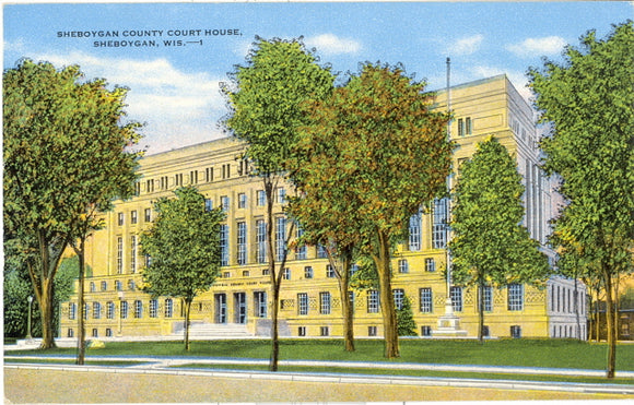 Sheboygan County Court House, Sheboygan, WI - Carey's Emporium