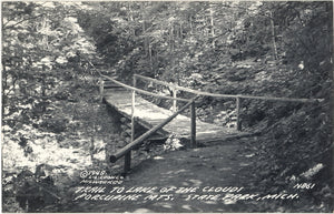 Trail to Lake of the Clouds, Porcupine Mts. State Park, MI - Carey's Emporium