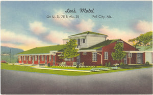 Lee's Motel, Pell City, AL - Carey's Emporium