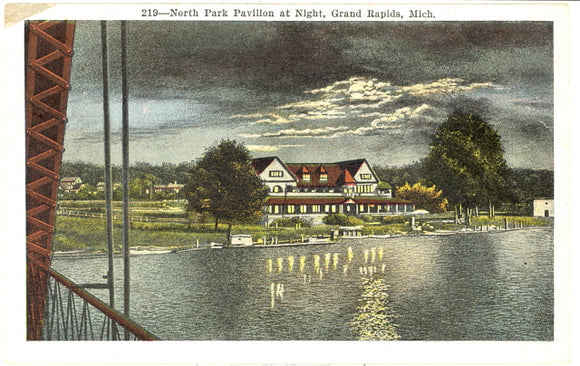 North Park Pavilion at Night, Grand Rapids, MI - Carey's Emporium