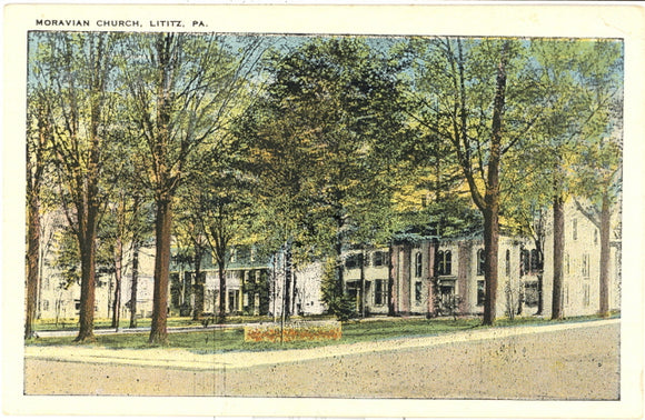 Moravian Church, Lititz, PA - Carey's Emporium