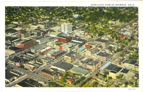 Bird's-Eye View of Shawnee, OK - Carey's Emporium