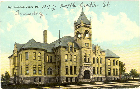 High School, Corry, PA - Carey's Emporium
