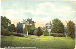 Hon. Eben S. Draper's Residence., Hopedale, MA - Carey's Emporium