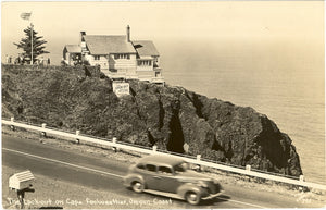 Look-out on Cape Foulweather, Oregon Coast, OR - Carey's Emporium