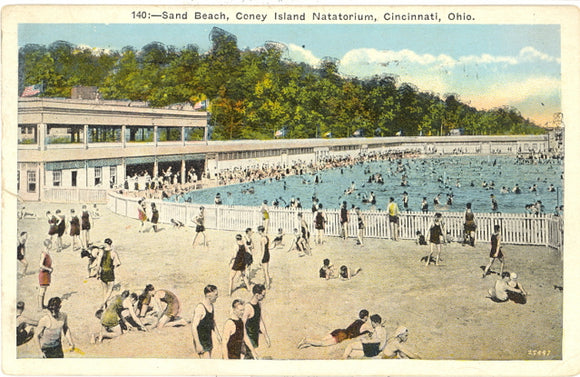 Sand Beach, Coney Island Natatorium, Cincinnati, OH - Carey's Emporium