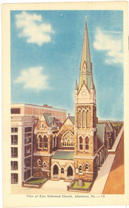 View of Zion Reformed Church, Allentown, PA - Carey's Emporium