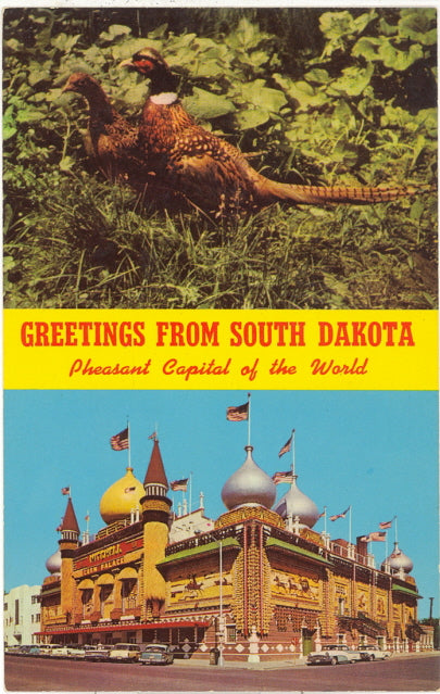 Greetings From South Dakota, Pheasant Capital of the World - Carey's Emporium