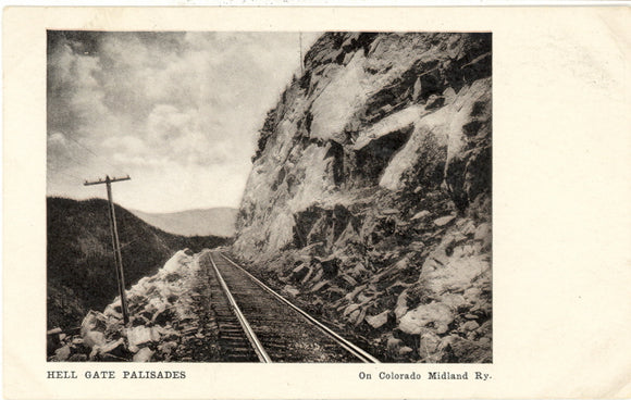 Hell Gate Palisades, On Colorado Midland Ry. - Carey's Emporium