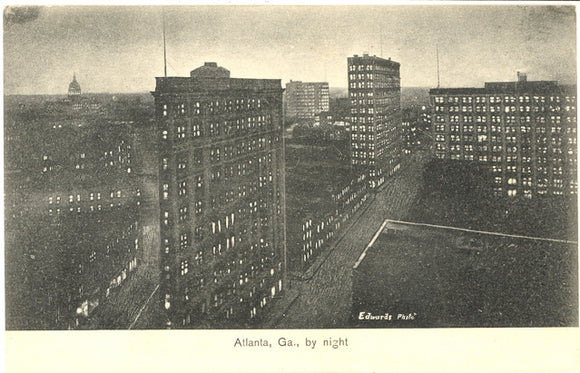 Atlanta, GA, by Night - Carey's Emporium