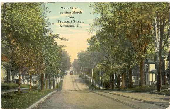 Main Street, Looking North From Prospect Street, Kewanee, IL - Carey's Emporium