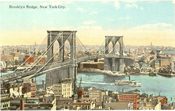 Brooklyn Bridge, New York City, NY - Carey's Emporium