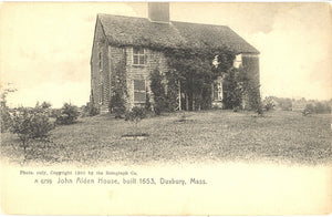 John Alden House, Built 1653, Duxbury, MA - Carey's Emporium