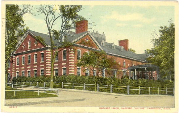 Harvard Union, Harvard College, Cambridge, MA - Carey's Emporium