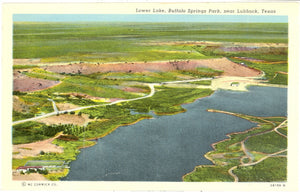 Lower Lake, Buffalo Springs Park, near Lubbock, TX - Carey's Emporium