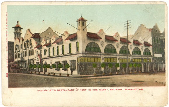 Davenport's Restaurant (Finest in the West), Spokane, WA - Carey's Emporium