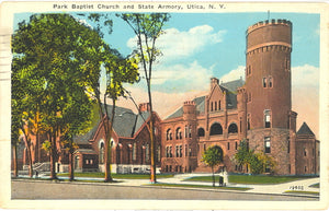 Park Baptist Church and State Armory, Utica, NY - Carey's Emporium