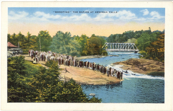 Shooting the Rapids at Keshena Falls, WI - Carey's Emporium