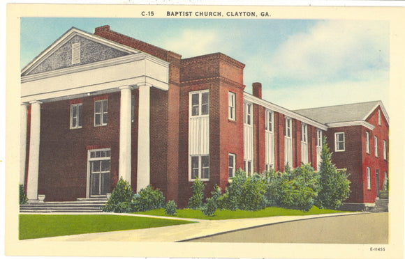 Baptist Church, Clayton, GA - Carey's Emporium