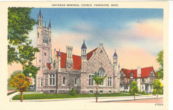 Unitarian Memorial Church, Fairhaven, MA - Carey's Emporium