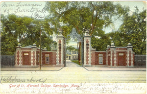 Gate of 77, Harvard College, Cambridge, MA - Carey's Emporium