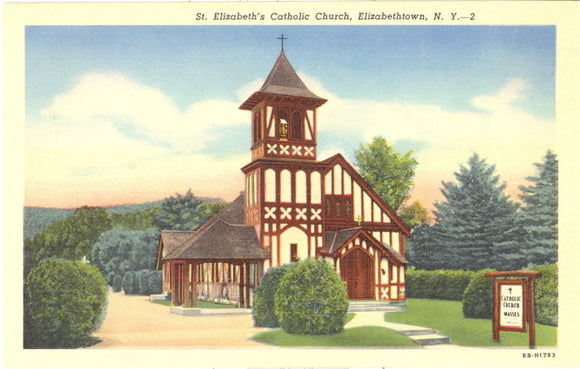 St. Elizabeth's Catholic Church, Elizabethtown, NY - Carey's Emporium