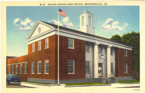 United States Post Office, Martinsville, VA - Carey's Emporium