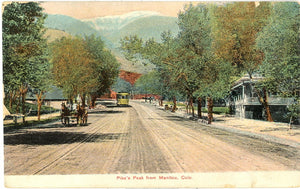 Pike's Peak from Manitou, CO - Carey's Emporium