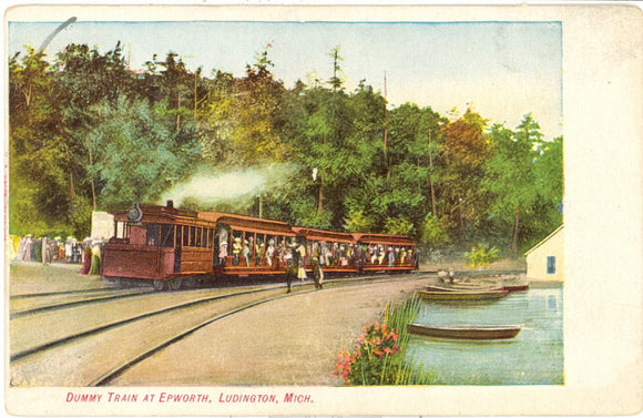Dummy Train at Epworth, Ludington, MI - Carey's Emporium