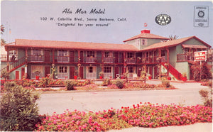 Ala Mar Motel, 102 W. Cabrillo Blvd., Santa Barbara, CA - Carey's Emporium