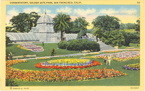 Conservatory, Golden Gate Park, San Francisco, CA - Carey's Emporium