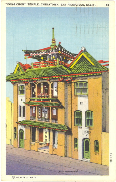 Kong Chow Temple, Chinatown, San Francisco, CA - Carey's Emporium