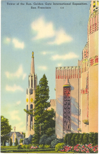 Tower of the Sun, Golden Gate International Exposition, San Francisco - Carey's Emporium