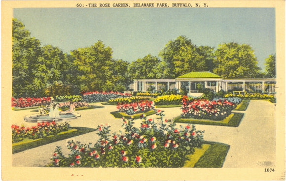 The Rose Garden, Delaware Park, Buffalo, NY - Carey's Emporium