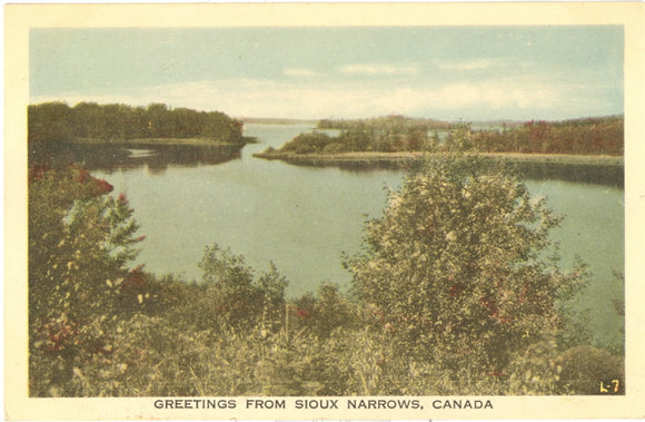 Greetings from Sioux Narrows, Canada - Carey's Emporium