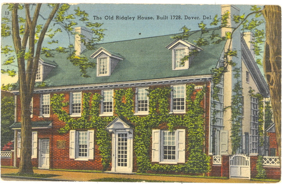 Old Ridgley House, Built 1728, Dover, DE - Carey's Emporium