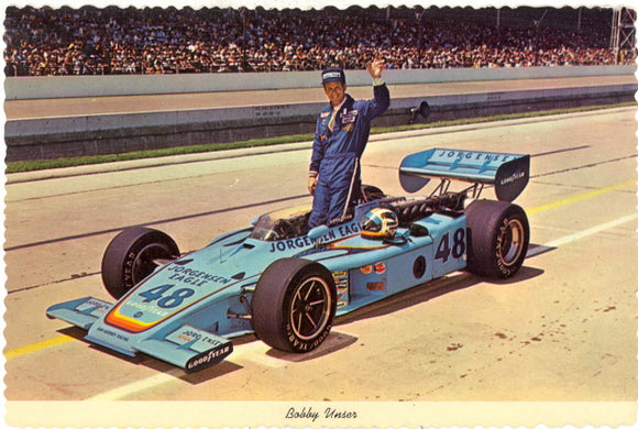 1975 Indianapolis 500, Bobby Unser - Carey's Emporium
