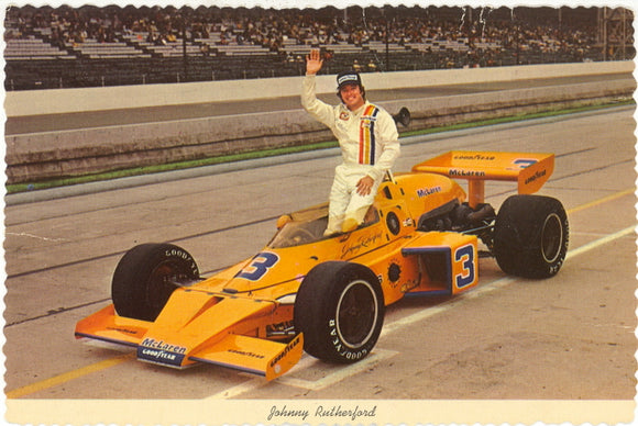 1974 Indianapolis 500, Johnny Rutherford - Carey's Emporium