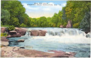 Bear Trap Falls, Menominee Indian Reservation, WI - Carey's Emporium