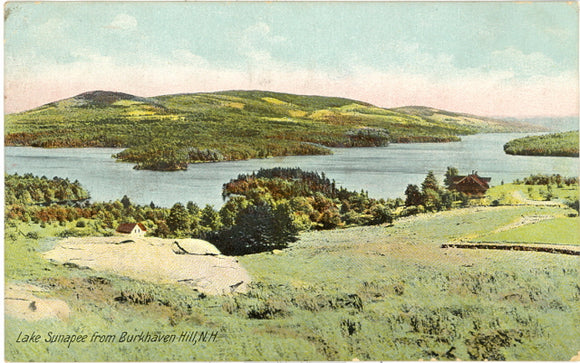 Lake Sunapee from Burkhaven Hill, NH - Carey's Emporium