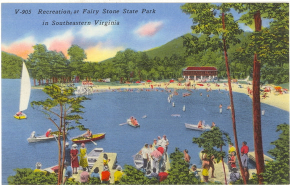 Recreation at Fairy Stone State Park in Southeastern Virginia, near Clifton Forge, VA - Carey's Emporium