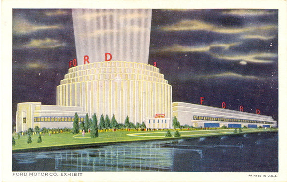 Ford Motor Co. Exhibit, 1934 World's Fair - Carey's Emporium