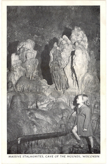 Massive Stalagmites, Cave of the Mounds, WI - Carey's Emporium