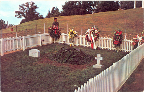 Grave of John F. Kennedy, the 35th President of the United States - Carey's Emporium