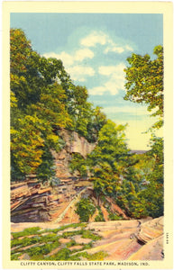 Clifty Canyon, Clifty Falls State Park, Madison, IN - Carey's Emporium