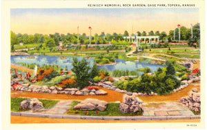 Reinisch Memorial Rock Garden, Gage Park, Topeka, KS - Carey's Emporium