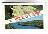 Greetings from Upper Michigan Peninsula, Ontonagon River and Porcupine Mountain Area Souvenir Folder - Carey's Emporium